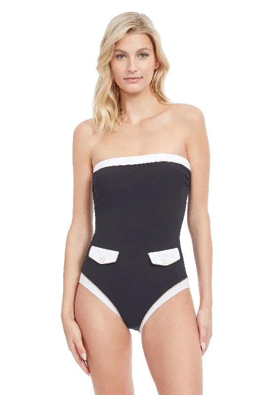 GOTTEX HIGH CLASS BANDEAU  ONE PIECE SWIMSUIT