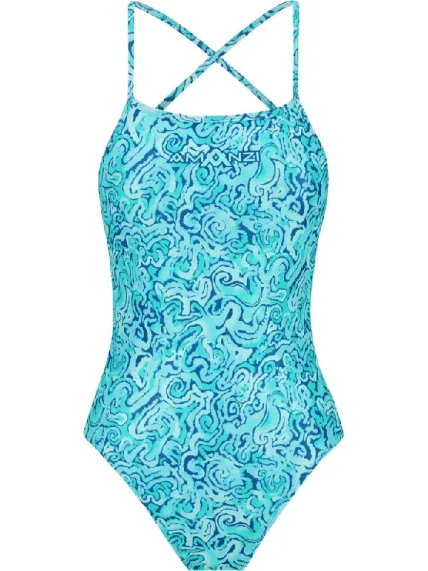 Amanzi - Women's Swimsuit Tie Back Tidal