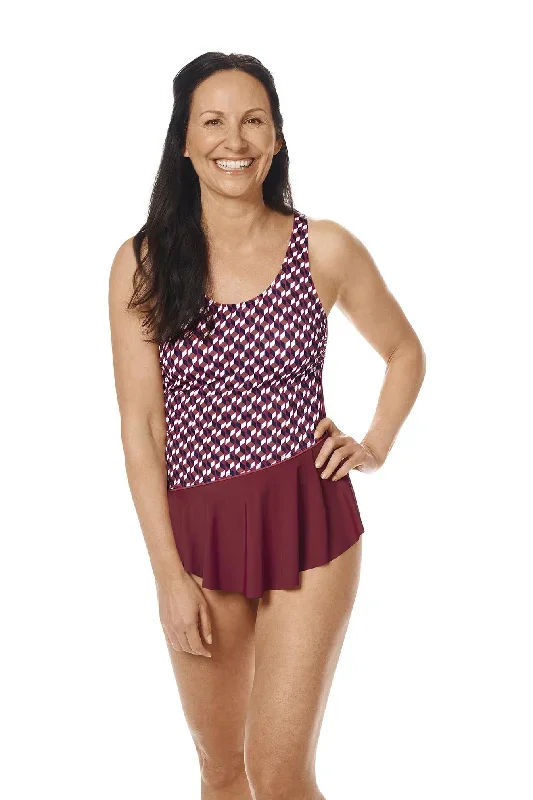 Amoena Apulia Sarong One Piece Swimsuit