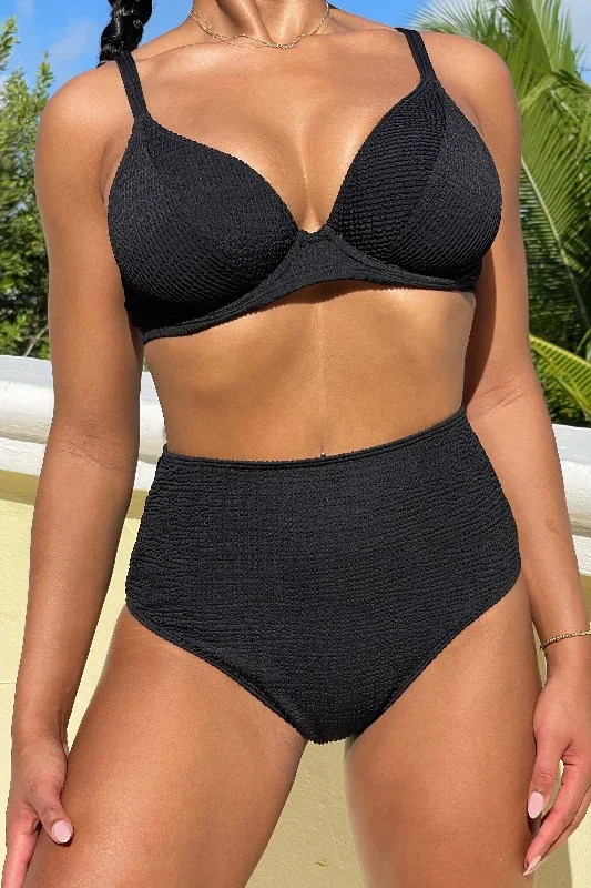 black-textured-wired-plunge-bikini-top