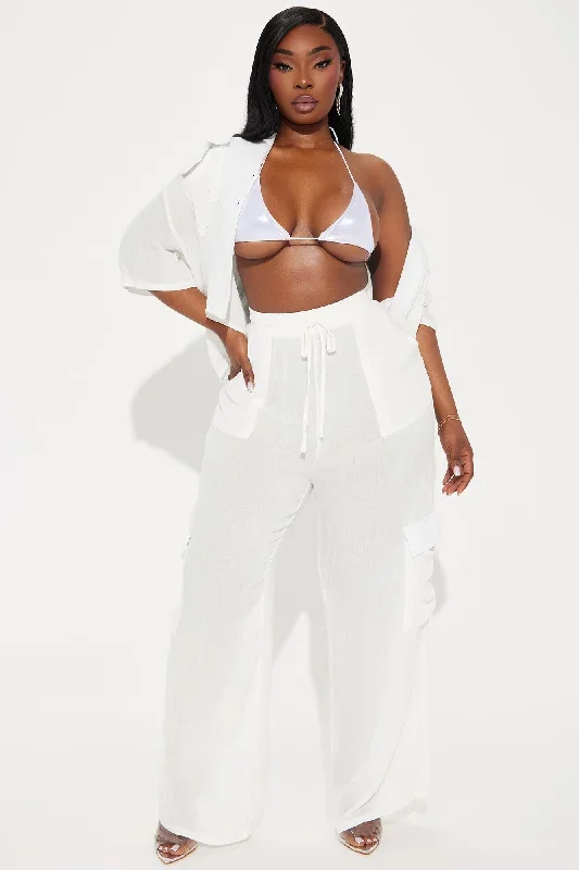 breezy-paradise-linen-cover-up-cargo-pants-set-white