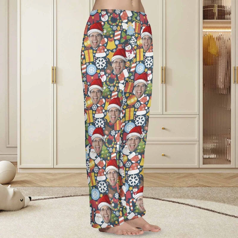 coral-fleece-pajama-trousers-custom-face-christmas-gifts-warm-and-comfortable-sleepwear-long-pajama-pants-for-men-women