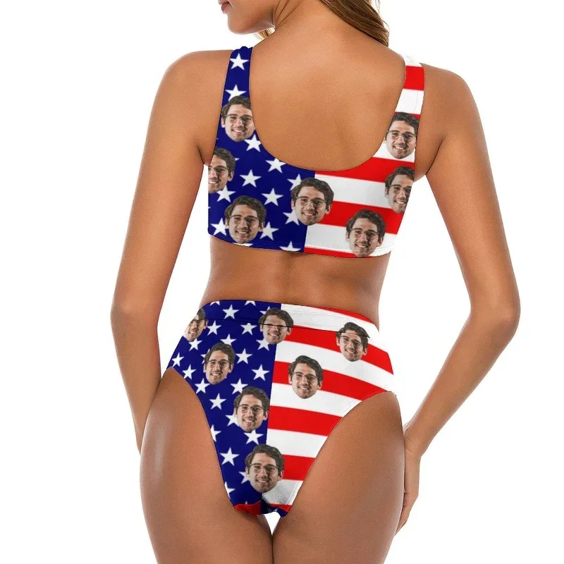 couple-matching-swimwear-american-flag-bathingsuit-independence-day-custom-husband-face-american-flag-swimsuit-personalized-bikini-swim-trunks-celebrate-holiday-party