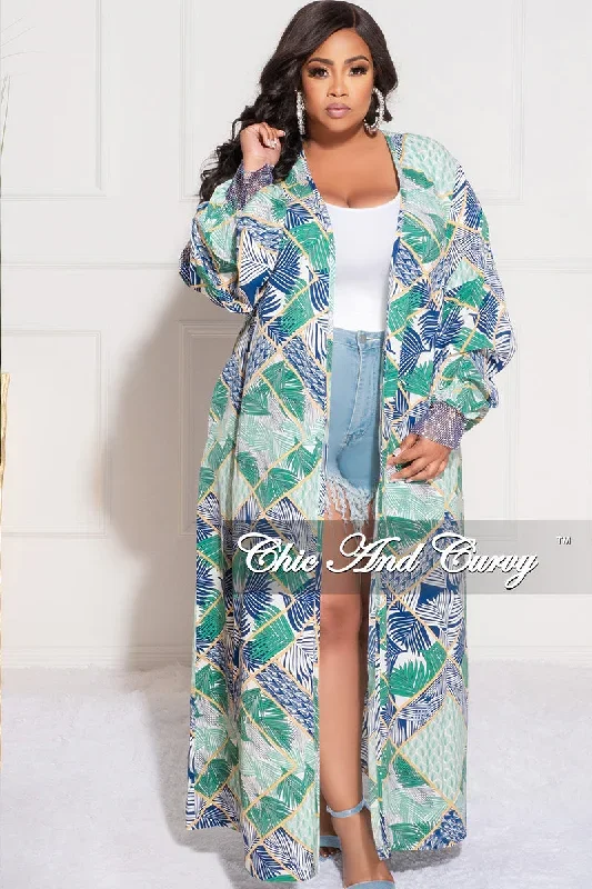 final-sale-plus-size-sheer-chiffon-duster-with-waist-tie-and-rhinestone-cuff-in-in-green-multi-color-print