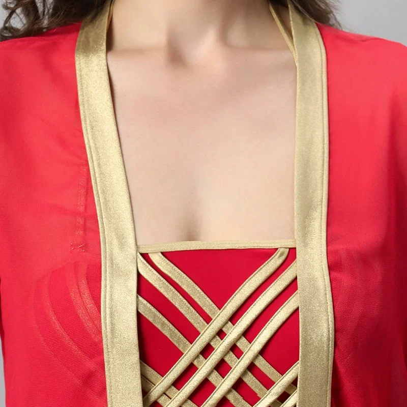 full-bell-sleeves-front-open-metallic-gold-robe-cover-up-aqs-16-red