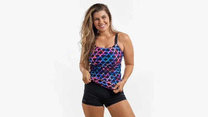 FUNKITA - Ladies Scoop Neck Tankini Top Strapping