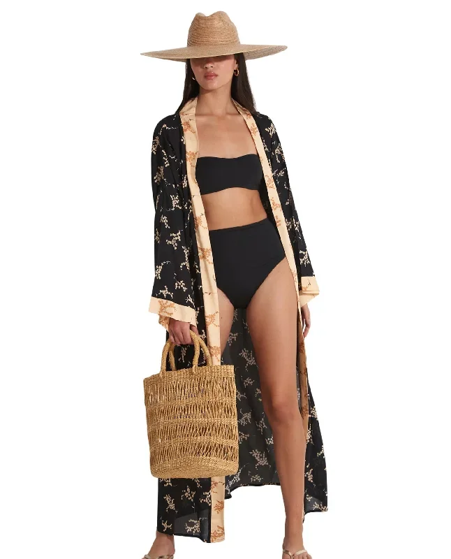 Gottex Beach Life Diamond Midi Cover Up Kimono