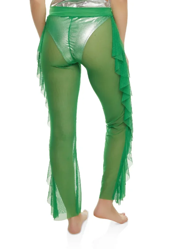 green-mesh-ruffle-side-cover-up-pants-1202062706965