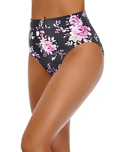 black and pink floral7