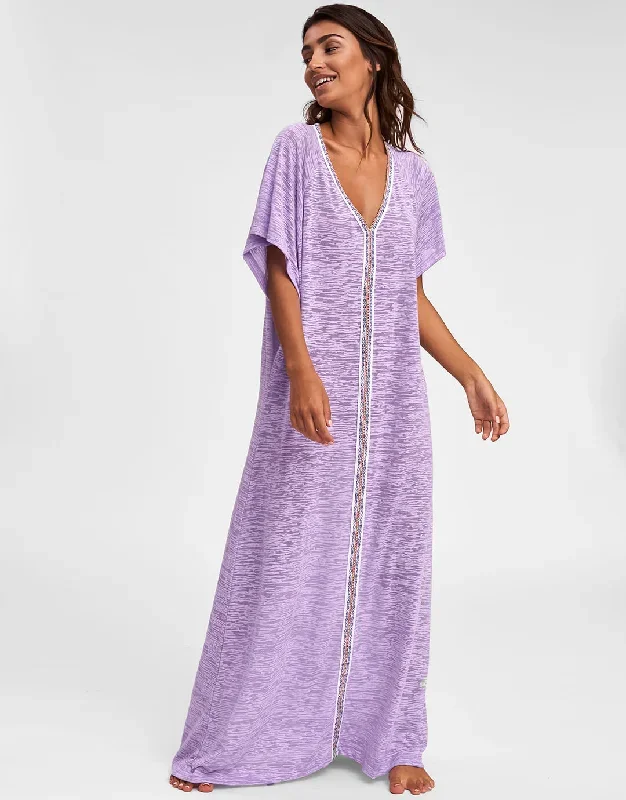 Inca Abaya Dress - Lavender