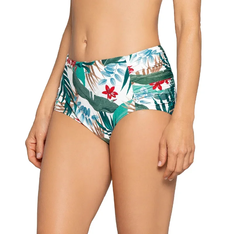 NEOTROPICS SIDE SHIRRED COMFORT CORE BOTTOM