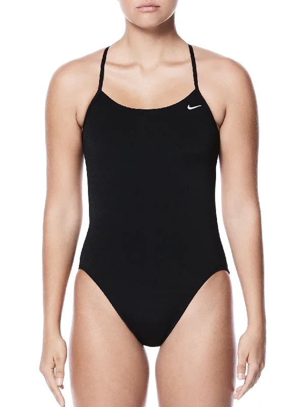 Women's Swimsuit - Cut-Out Poly Solid