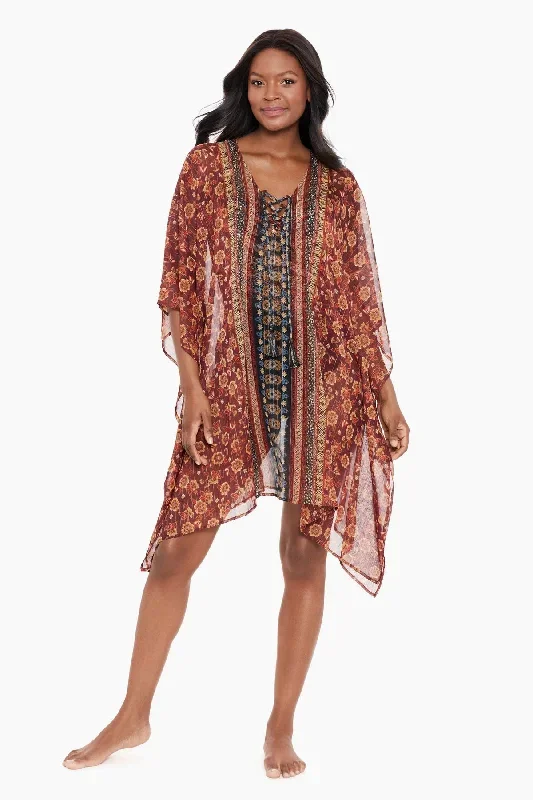 Zwina Caftan Swim Cover Up