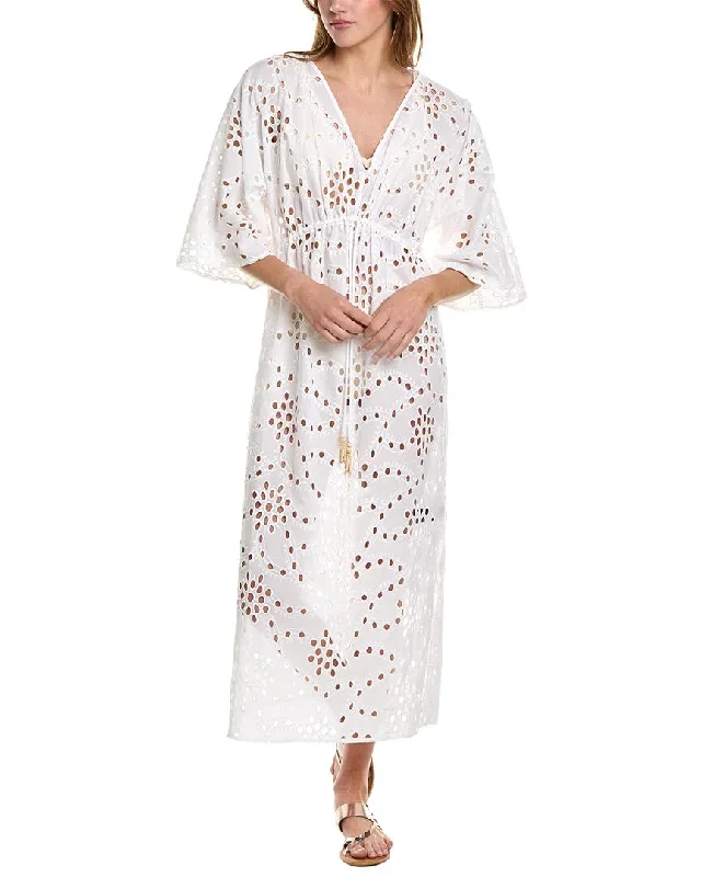 Natori Eyelet Caftan