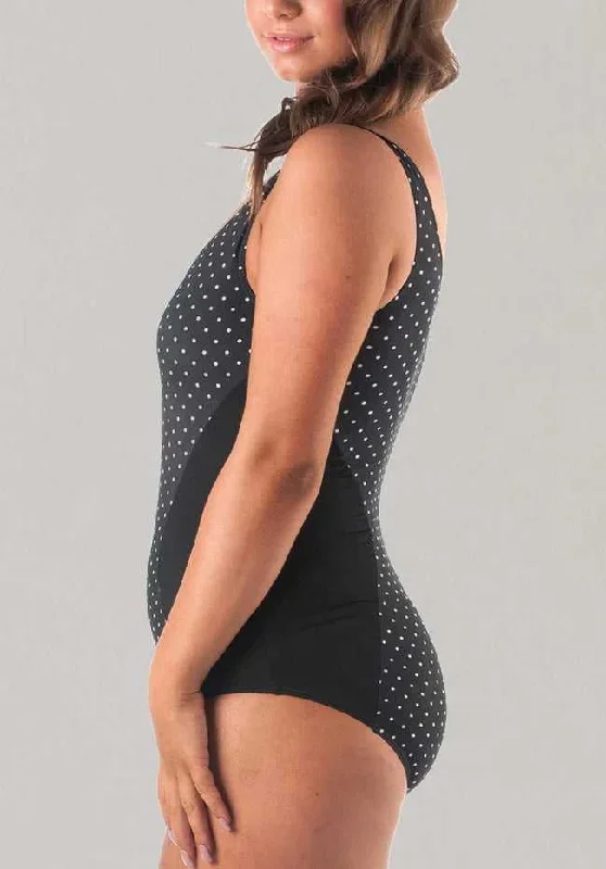 plus-size-swimsuit-polka-dot