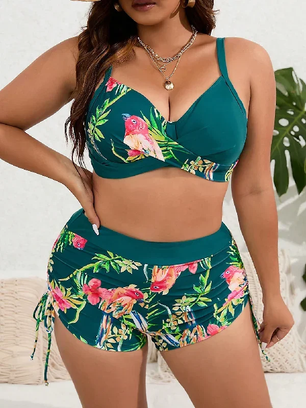 plus-size-tropical-print-two-piece-bikini