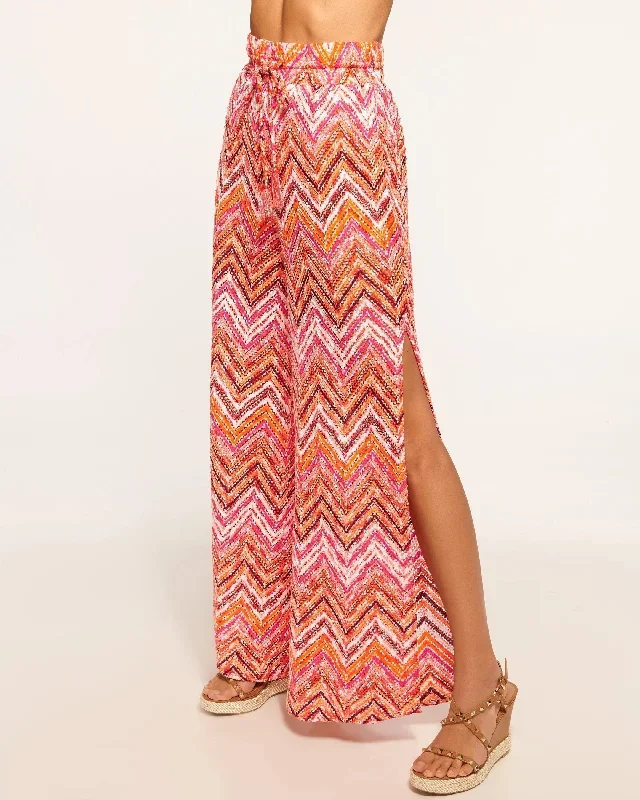 ramy-brook-taytum-coverup-pant-orangeade-chevron