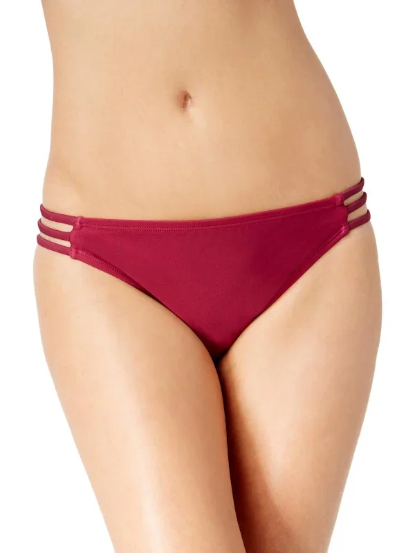 Womens Hipster Cut-Out Bikini Swim Bottom