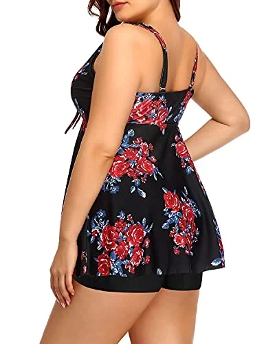 black and red floral1